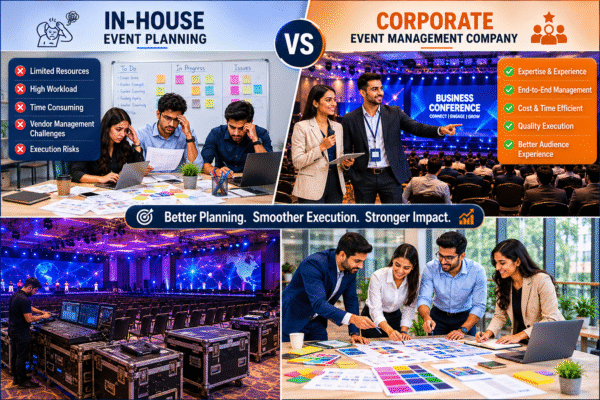 Corporate Event Management Company vs In-House Event Planning: Which Is Better?